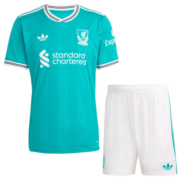 Camisolas Liverpool Criança Equipamento Terceiro 25/26