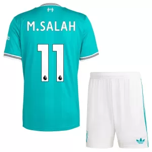 Camisolas Liverpool Mohamed Salah 11 Criança Equipamento Terceiro 25/26