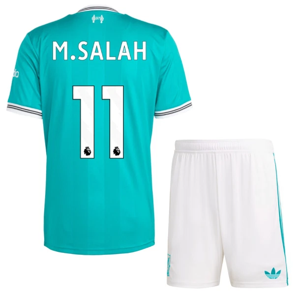 Camisolas Liverpool Mohamed Salah 11 Criança Equipamento Terceiro 25/26 Camisolas Liverpool Mohamed Salah 11 Criança Equipamento Terceiro 25/26
