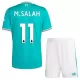 Camisolas Liverpool Mohamed Salah 11 Criança Equipamento Terceiro 25/26 Camisolas Liverpool Mohamed Salah 11 Criança Equipamento Terceiro 25/26