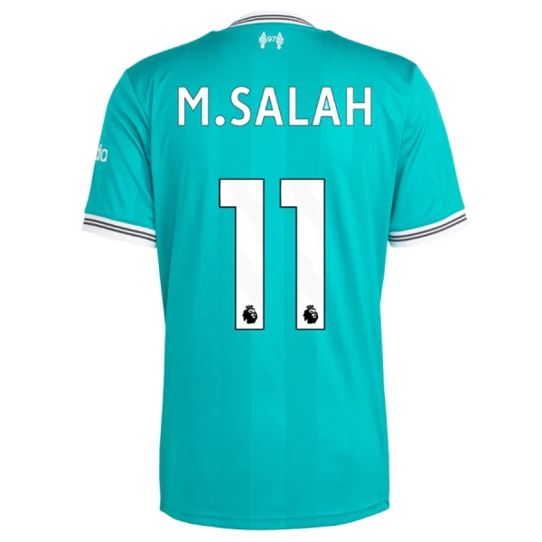 Camisolas Liverpool Mohamed Salah 11 Equipamento Terceiro 25/26 Camisolas Liverpool Mohamed Salah 11 Equipamento Terceiro 25/26