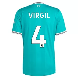 Camisolas Liverpool Virgil van Dijk 4 Equipamento Terceiro 25/26 Camisolas Liverpool Virgil van Dijk 4 Equipamento Terceiro 25/26