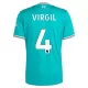Camisolas Liverpool Virgil van Dijk 4 Equipamento Terceiro 25/26 Camisolas Liverpool Virgil van Dijk 4 Equipamento Terceiro 25/26