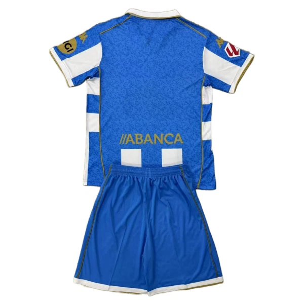 Camisolas Deportivo de La Coruna Criança Equipamento Principal 25/26