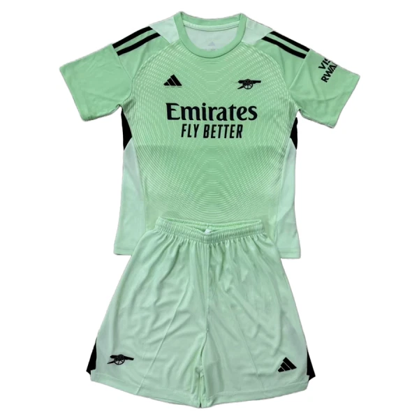 Camisolas Guarda Redes Arsenal Criança 25/26 Verde Camisolas Guarda Redes Arsenal Criança 25/26 Verde
