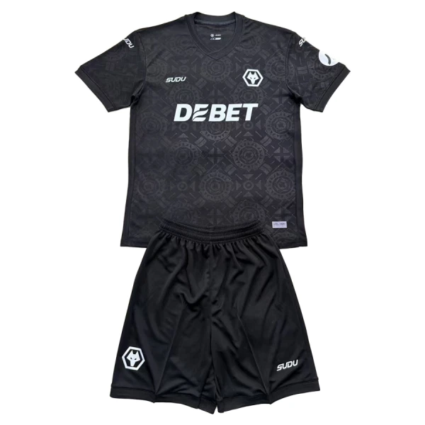 Camisolas Guarda Redes Wolverhampton Wanderers Criança 25/26 Preto
