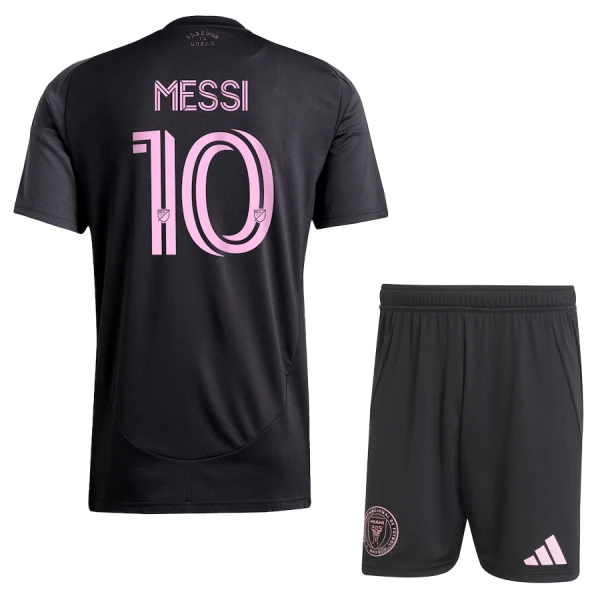 Camisolas Inter Miami CF Lionel Messi 10 Criança Equipamento Alternativo 25/26 Camisolas Inter Miami CF Lionel Messi 10 Criança Equipamento Alternativo 25/26