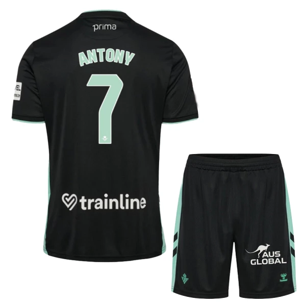 Camisolas Real Betis Antony Santos 7 Criança Equipamento Terceiro 25/26