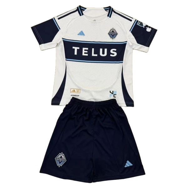 Camisolas Vancouver Whitecaps FC Criança Equipamento Principal 25/26
