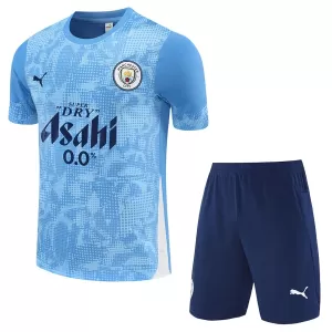 Manchester City Camisolas de Treino Criança 25/26 Azul Manchester City Camisolas de Treino Criança 25/26 Azul