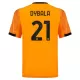 Camisolas AS Roma Paulo Dybala 21 Equipamento Alternativo 25/26 Camisolas AS Roma Paulo Dybala 21 Equipamento Alternativo 25/26