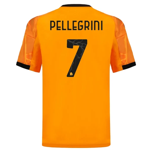 Camisolas AS Roma Pellegrini 7 Criança Equipamento Alternativo 25/26