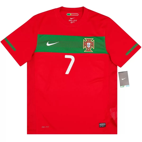 Camisolas Portugal Cristiano Ronaldo 7 2010 Equipamento Principal Retro