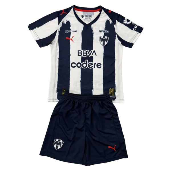 Camisolas Rayados Rayados Monterrey Criança Equipamento Principal 25/26
