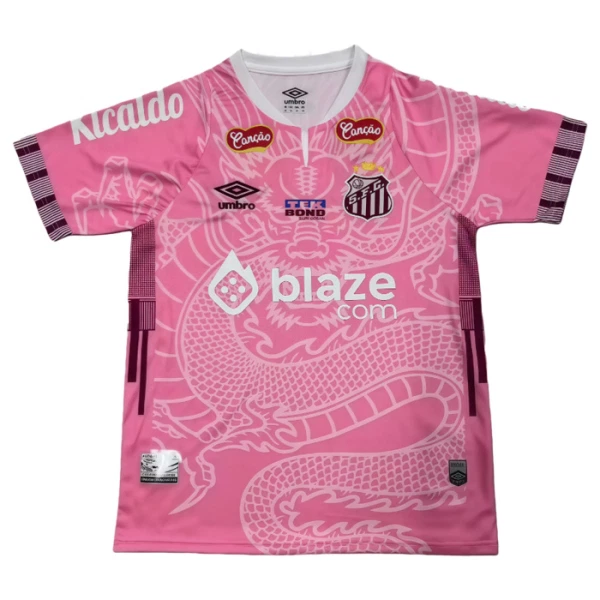 Camisolas Santos FC 25/26 Dragon Rosa Camisolas Santos FC 25/26 Dragon Rosa
