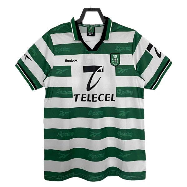 Camisolas Sporting CP 1999-2000 Equipamento Principal
