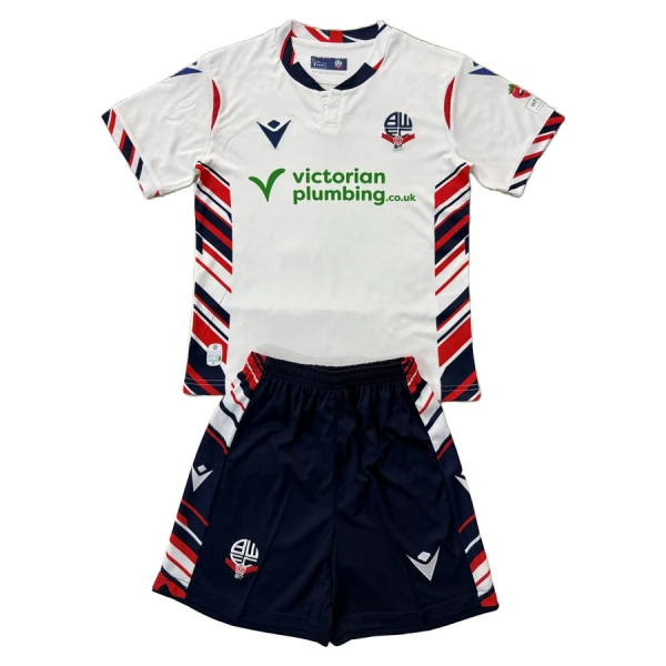 Camisolas Bolton Wanderers Criança Equipamento Principal 25/26