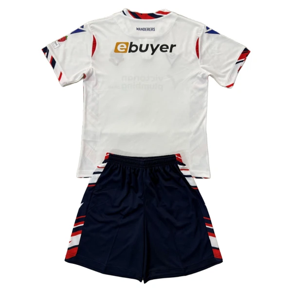 Camisolas Bolton Wanderers Criança Equipamento Principal 25/26