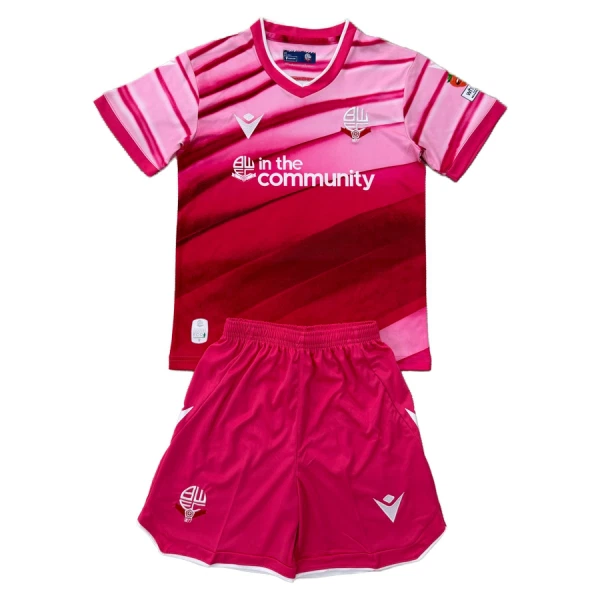 Camisolas Bolton Wanderers Criança Equipamento Terceiro 25/26