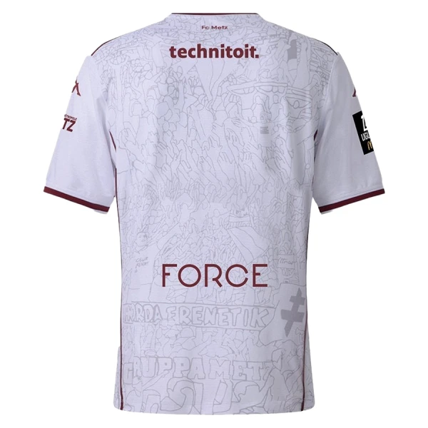Camisolas FC Metz Equipamento Alternativo 25/26