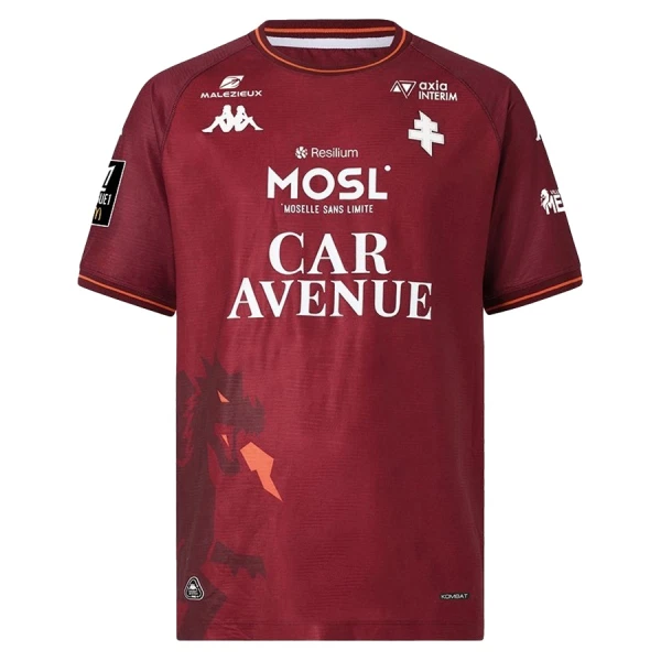 Camisolas FC Metz Equipamento Principal 25/26