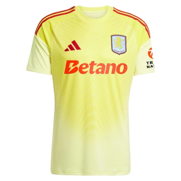 Camisolas Guarda Redes Aston Villa 25/26 Amarelo