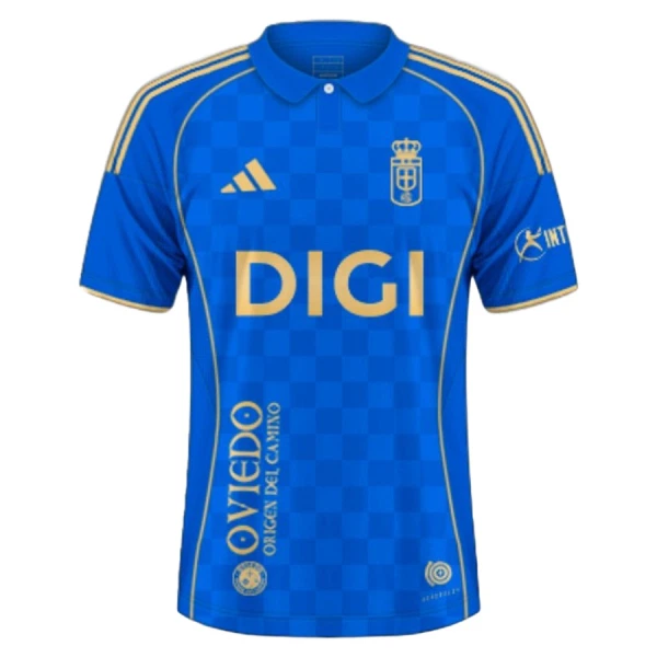 Camisolas Real Oviedo Equipamento Principal 25/26
