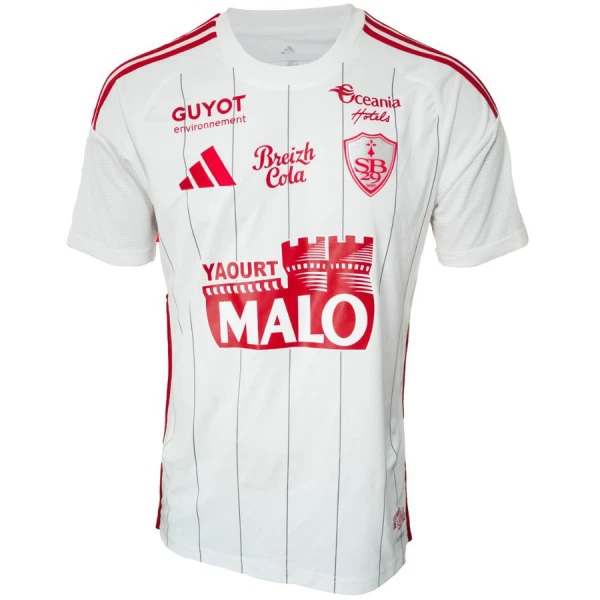 Camisolas Stade Brestois Equipamento Alternativo 25/26