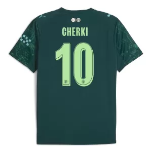 Camisolas Manchester City Cherki 10 Equipamento 4ª EA Sport 25/26 Camisolas Manchester City Cherki 10 Equipamento 4ª EA Sport 25/26