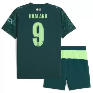 Camisolas Manchester City Erling Haaland 9 Criança Equipamento 4ª EA Sport 25/26 Camisolas Manchester City Erling Haaland 9 Criança Equipamento 4ª EA Sport 25/26