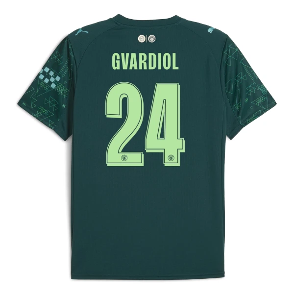 Camisolas Manchester City Josko Gvardiol 24 Equipamento 4ª EA Sport 25/26 Camisolas Manchester City Josko Gvardiol 24 Equipamento 4ª EA Sport 25/26