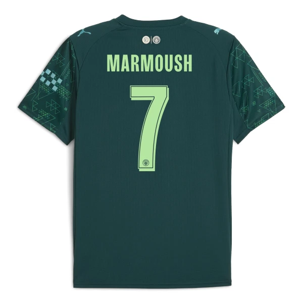 Camisolas Manchester City Marmoush 7 Equipamento 4ª EA Sport 25/26 Camisolas Manchester City Marmoush 7 Equipamento 4ª EA Sport 25/26