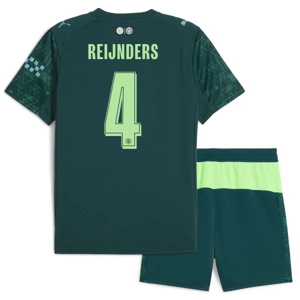 Camisolas Manchester City Reijnders 4 Criança Equipamento 4ª EA Sport 25/26 Camisolas Manchester City Reijnders 4 Criança Equipamento 4ª EA Sport 25/26