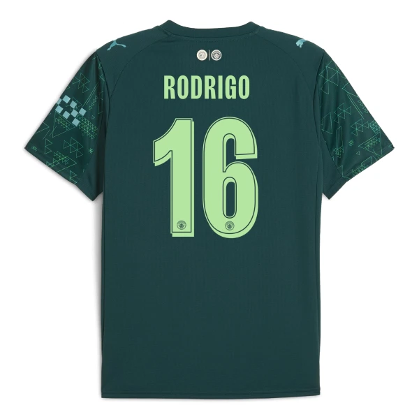 Camisolas Manchester City Rodrigo Hernández 16 Equipamento 4ª EA Sport 25/26 Camisolas Manchester City Rodrigo Hernández 16 Equipamento 4ª EA Sport 25/26