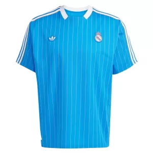 Camisolas Real Madrid Terrace Icons 25/26 Azul Camisolas Real Madrid Terrace Icons 25/26 Azul