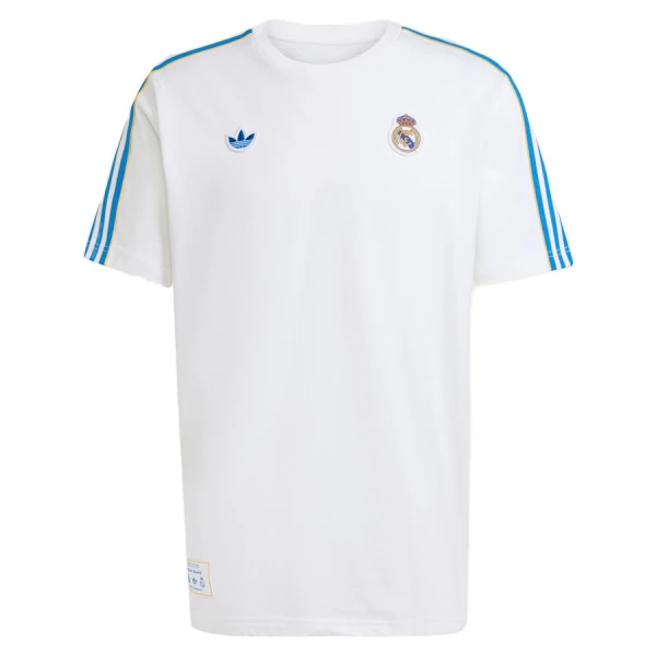 Camisolas Real Madrid Terrace Icons 25/26 Branco Camisolas Real Madrid Terrace Icons 25/26 Branco