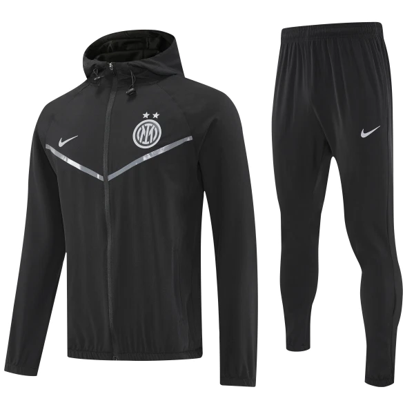 Inter Milan Casaco Capuz Treino 25/26 Preto Inter Milan Casaco Capuz Treino 25/26 Preto