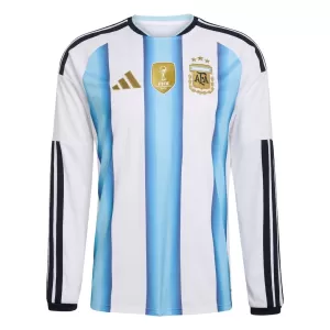 Camisolas Argentina Equipamento Principal Mundial 2026 Manga Comprida