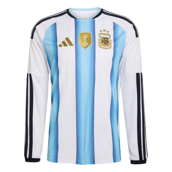 Camisolas Argentina Equipamento Principal Mundial 2026 Manga Comprida Camisolas Argentina Equipamento Principal Mundial 2026 Manga Comprida