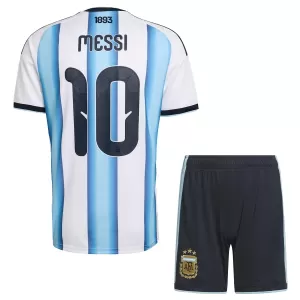 Camisolas Argentina Lionel Messi 10 Criança Equipamento Principal Mundial 2026