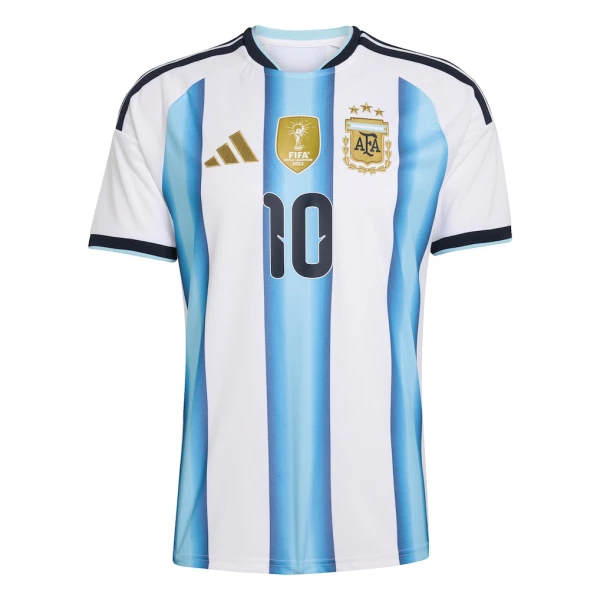Camisolas Argentina Lionel Messi 10 Criança Equipamento Principal Mundial 2026