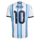 Camisolas Argentina Lionel Messi 10 Criança Equipamento Principal Mundial 2026