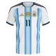 Camisolas Argentina Ángel Di María 11 Equipamento Principal Mundial 2026