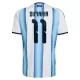 Camisolas Argentina Ángel Di María 11 Equipamento Principal Mundial 2026
