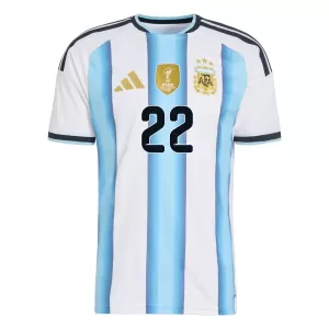Camisolas Argentina Lautaro Martínez 22 Equipamento Principal Mundial 2026