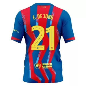Camisolas FC Barcelona Frenkie de Jong 21 Equipamento 4ª 25/26