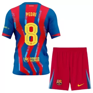 Camisolas FC Barcelona Pedri 8 Criança Equipamento 4ª 25/26