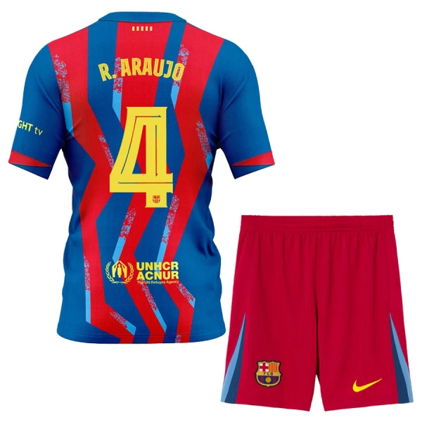Camisolas FC Barcelona Ronald Araujo 4 Criança Equipamento 4ª 25/26