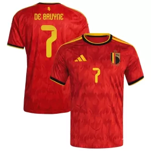 Camisolas Bélgica Kevin De Bruyne 7 Equipamento Principal Mundial 2026