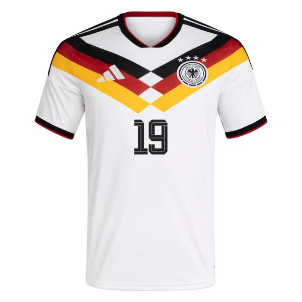 Camisolas Alemanha Leroy Sane 19 Equipamento Principal Mundial 2026